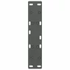 2 db antracitszürke A-alakú acél dohányzóasztal láb 30x(30-31) cm
