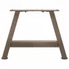  2 db A-alakú acél dohányzóasztal láb 30x(30-31) cm