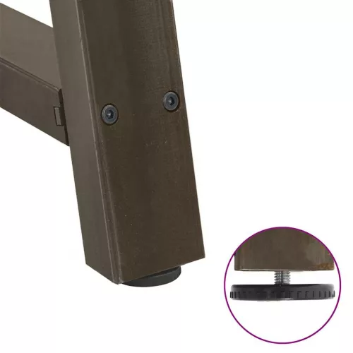  2 db A-alakú dohányzóasztal láb 40x(30-31) cm acél dohányzóasztal láb