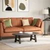  2 db fekete, A-alakú acél dohányzóasztal láb 50 x (30-31) cm