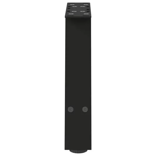  2 db fekete, A-alakú acél dohányzóasztal láb 50 x (30-31) cm