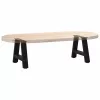  2 db fekete, A-alakú acél dohányzóasztal láb 50 x (30-31) cm
