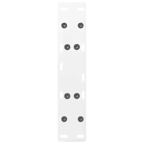  2 db fehér, A-alakú acél dohányzóasztal láb 50 x (30-31) cm