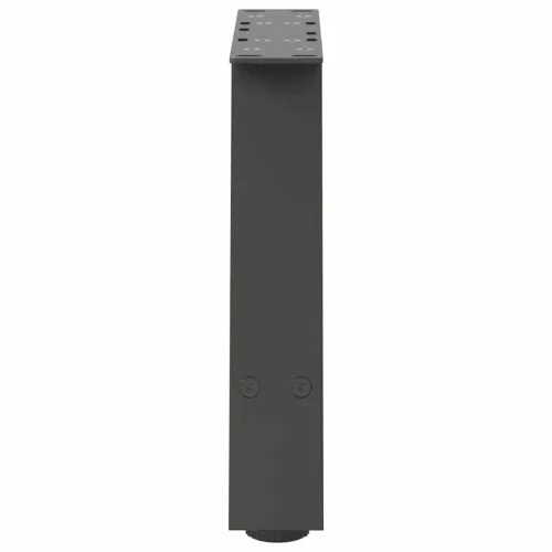  2 db antracitszürke A-alakú acél dohányzóasztal láb 50x(30-31) cm