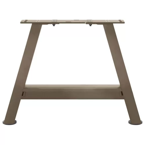  2 db A-alakú dohányzóasztal láb 50x(30-31) cm acél dohányzóasztal láb