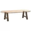  2 db A-alakú dohányzóasztal láb 50x(30-31) cm acél dohányzóasztal láb
