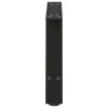  2 db fekete, A-alakú acél dohányzóasztal láb 60 x (30-31) cm