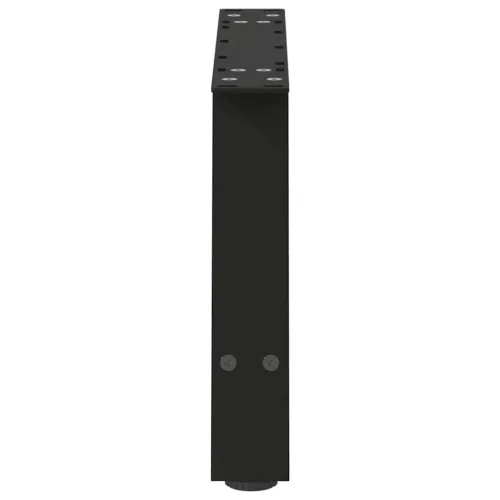  2 db fekete, A-alakú acél dohányzóasztal láb 60 x (30-31) cm