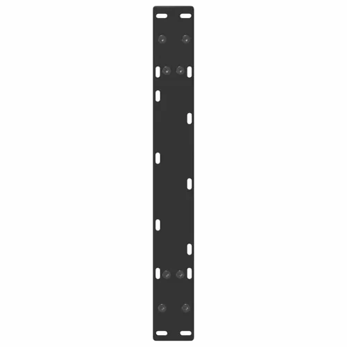  2 db fekete, A-alakú acél dohányzóasztal láb 60 x (30-31) cm