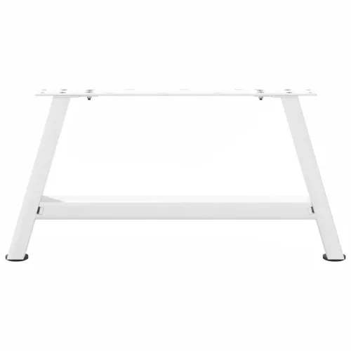  2 db A-alakú fehér dohányzóasztal láb 60 x (30-31) cm acél