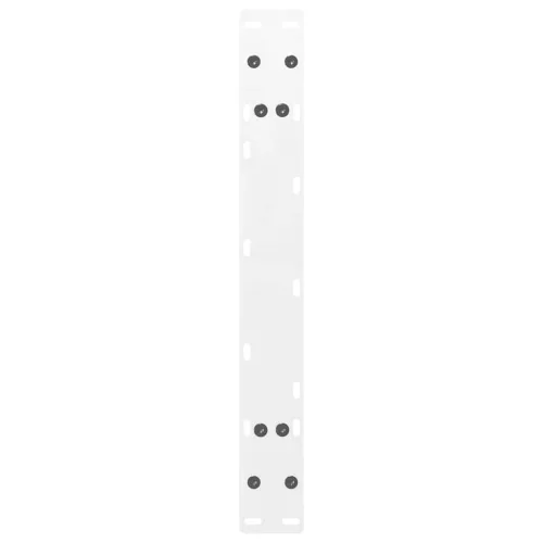  2 db A-alakú fehér dohányzóasztal láb 60 x (30-31) cm acél