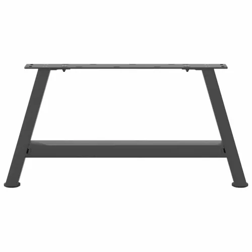  2 db antracitszürke A-alakú acél dohányzóasztal láb 60 x (30-31) cm