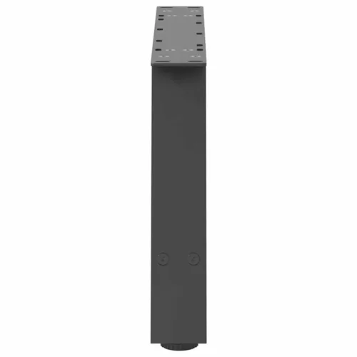  2 db antracitszürke A-alakú acél dohányzóasztal láb 60 x (30-31) cm