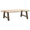  2 db A-alakú dohányzóasztal láb 60x(30-31) cm acél