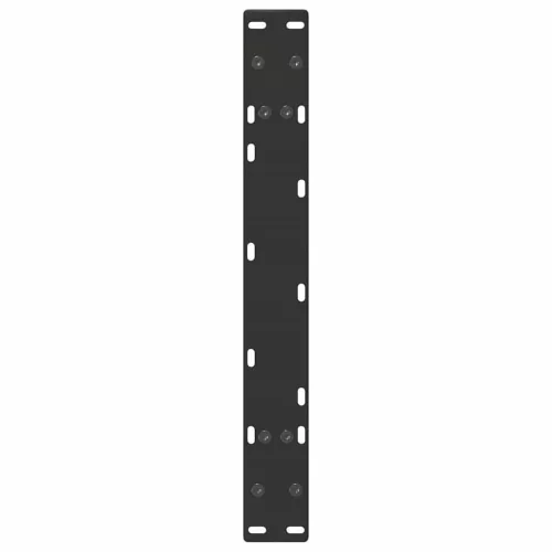  2 db fekete, A-alakú acél dohányzóasztal láb 70 x (30-31) cm