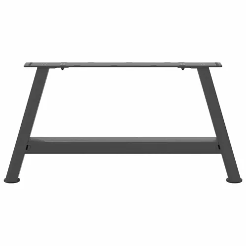  2 db antracitszürke A-alakú acél dohányzóasztal láb 70x(30-31) cm