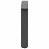  2 db antracitszürke A-alakú acél dohányzóasztal láb 70x(30-31) cm