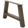  2 db A-alakú dohányzóasztal láb 70 x (30-31) cm acél