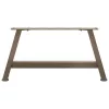  2 db A-alakú dohányzóasztal láb 70 x (30-31) cm acél