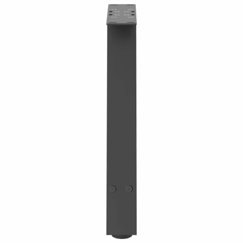  2 db antracitszürke A-alakú acél dohányzóasztal láb 38x(42-43) cm