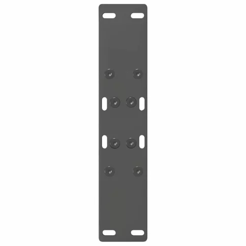  2 db antracitszürke A-alakú acél dohányzóasztal láb 38x(42-43) cm
