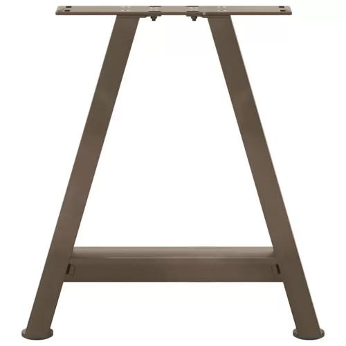  2 db A-alakú dohányzóasztal láb 38x(42-43) cm acél