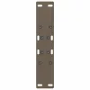  2 db A-alakú dohányzóasztal láb 38x(42-43) cm acél