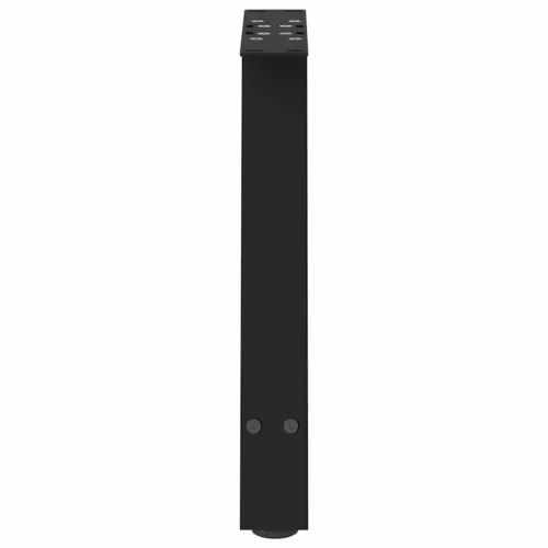  2 db fekete, A-alakú acél dohányzóasztal láb 50 x (42-43) cm
