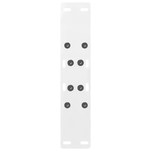  2 db A-alakú fehér dohányzóasztal láb 50 x (42-43) cm acél