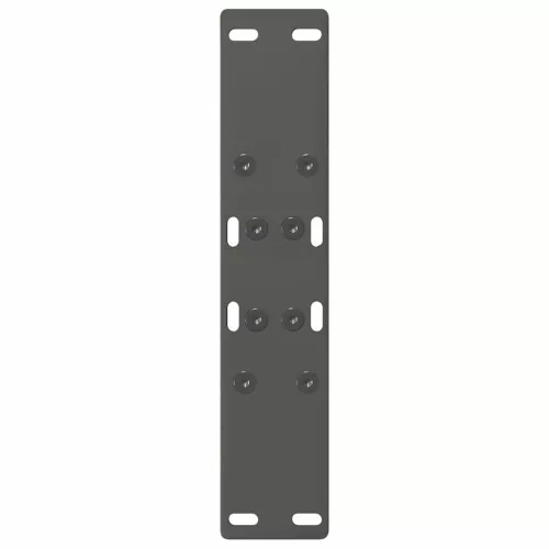  2 db antracitszürke A-alakú acél dohányzóasztal láb 50x(42-43) cm