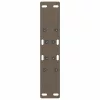  2 db A-alakú dohányzóasztal láb 50x(42-43) cm acél dohányzóasztal láb
