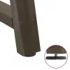 2 db A-alakú dohányzóasztal láb 50x(42-43) cm acél dohányzóasztal láb