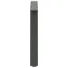 2 db antracitszürke A-alakú acél dohányzóasztal láb 60 x (42-43) cm