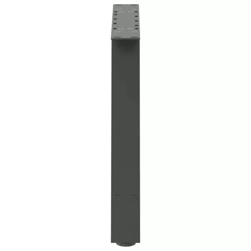  2 db antracitszürke A-alakú acél dohányzóasztal láb 60 x (42-43) cm