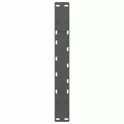  2 db antracitszürke A-alakú acél dohányzóasztal láb 60 x (42-43) cm