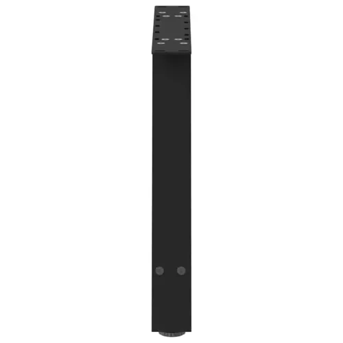  2 db A-alakú fekete dohányzóasztal láb 70 x (42-43) cm acél