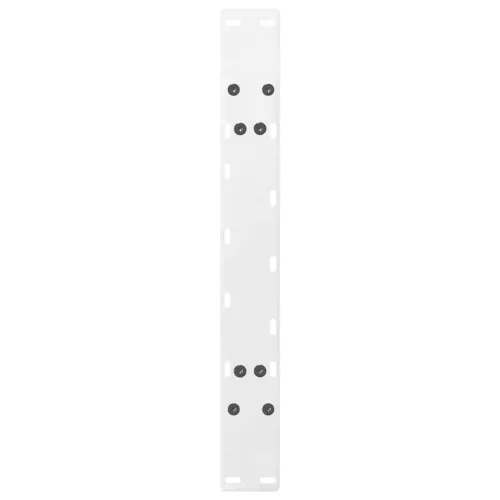  2 db A-alakú dohányzóasztal láb fehér 70 x (42-43) cm acél dohányzóasztal láb