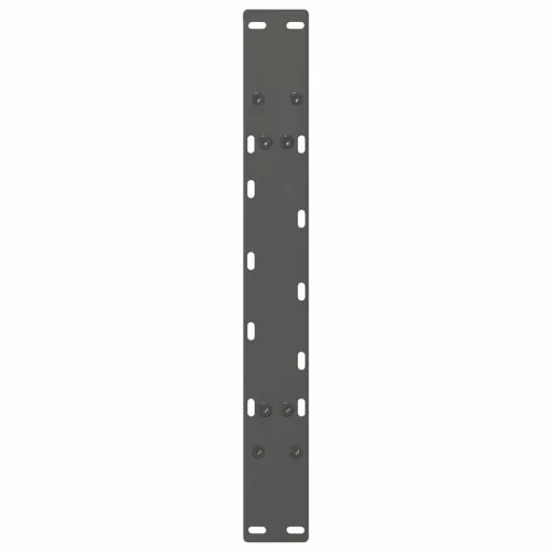  2 db antracitszürke A-alakú acél dohányzóasztal láb 70 x (42-43) cm