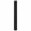  2 db fekete A-alakú acél étkezőasztal láb 50 x (72-73) cm