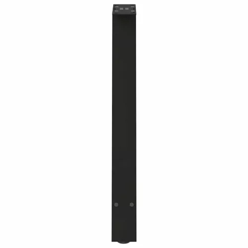  2 db fekete A-alakú acél étkezőasztal láb 50 x (72-73) cm
