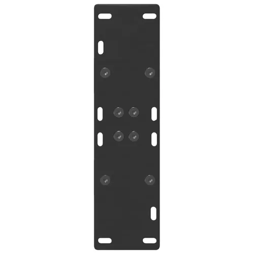  2 db A-alakú étkezőasztal láb fekete 60 x (72-73) cm acél étkezőasztal láb
