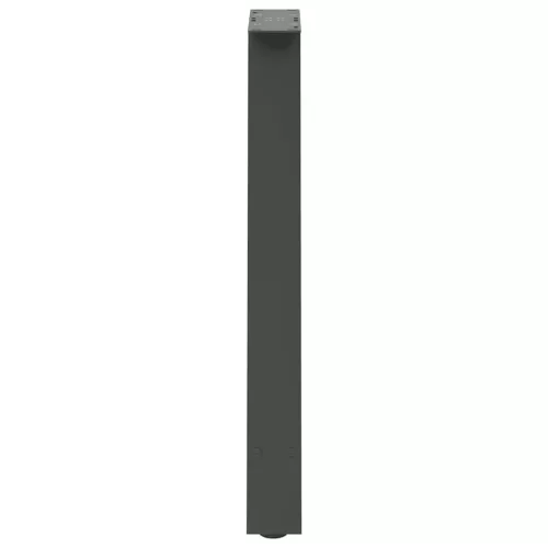  2 db antracitszürke A-alakú étkezőasztal láb 60x(72-73) cm acél étkezőasztal láb