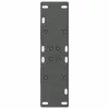  2 db antracitszürke A-alakú étkezőasztal láb 60x(72-73) cm acél étkezőasztal láb