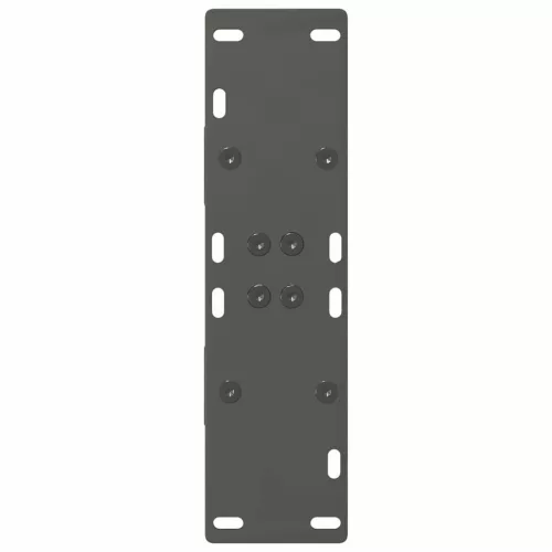  2 db antracitszürke A-alakú étkezőasztal láb 60x(72-73) cm acél étkezőasztal láb