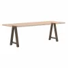  2 db A-alakú étkezőasztal láb 60x(72-73) cm acél