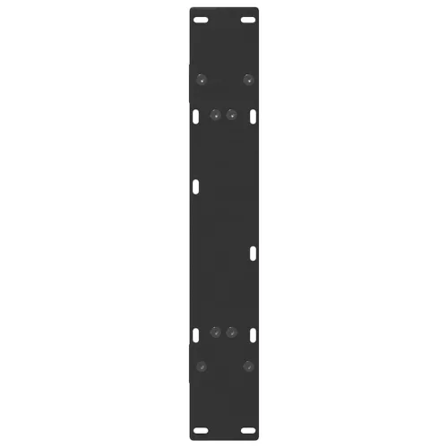  2 db A-alakú étkezőasztal láb fekete 80x(72-73) cm acél étkezőasztal láb