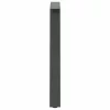  2 db antracitszürke A-alakú acél étkezőasztal láb 80x(72-73) cm
