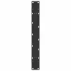  2 db A-alakú étkezőasztal láb fekete 90 x (72-73) cm acél étkezőasztal láb