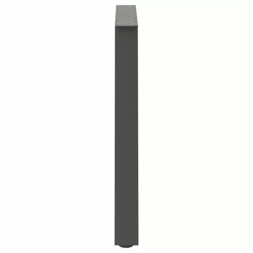  2 db antracitszürke A-alakú étkezőasztal láb 90 x (72-73) cm acél étkezőasztal láb