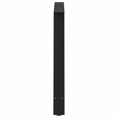  2 db A-alakú étkezőasztal láb fekete 100 x (72-73) cm acél étkezőasztal láb